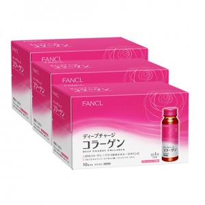 FANCL Deep Charge Collagen 膠原蛋白飲料 (50ml x10支裝) (3盒SET)